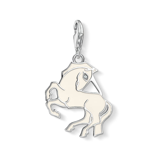 Thomas Sabo Sterling Silver CZ set  Unicorn charm ref 1512-041-14