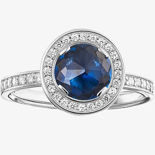 Thomas Sabo Sterling Silver CZ set  ring TR1971-050-32-56  Size 56/P