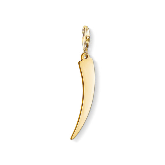 Thomas Sabo Sterling Silver gold plated Tooth charm ref Y0038-413-39