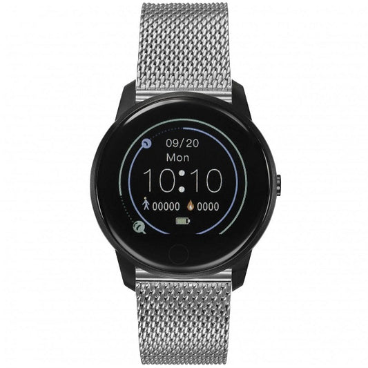 47508/S Storm Stainless Steel SM1 Smart watch on Silver Mesh bracelet