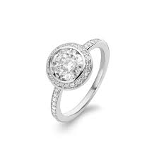 Ti Sento Stirling Silver CZ set ring ref 1926ZI/54 Size N