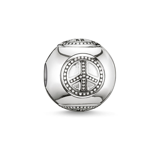 Thomas Sabo Sterling Silver Flower of Life Karma Bead charm ref K0039-007-10