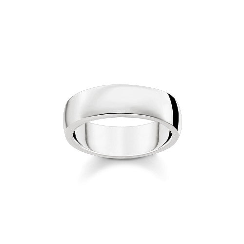 Thomas Sabo Sterling Silver Plain Band Ring TR2115-001-12-58 Size 58/R