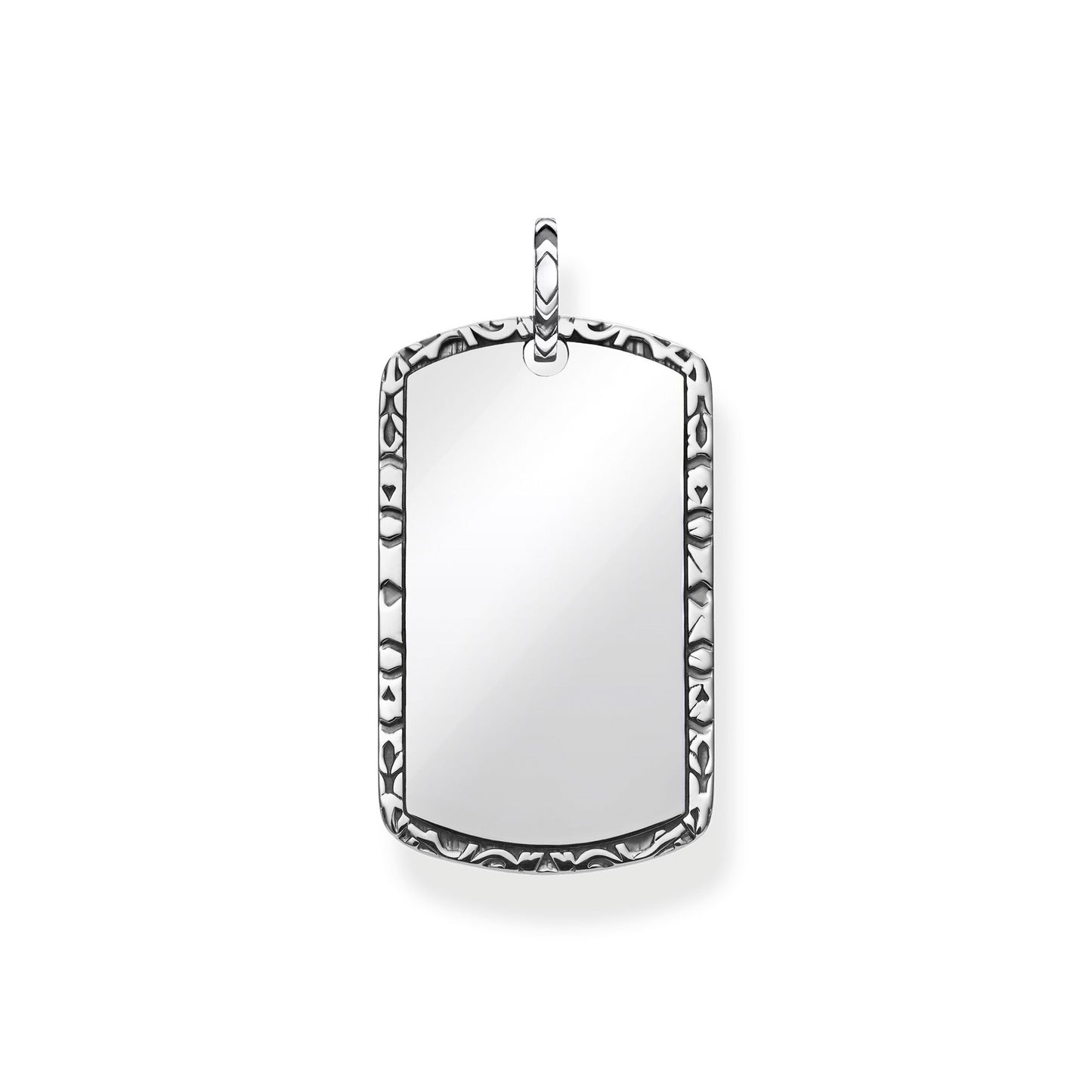 Thomas Sabo  Silver Dog Tag Pendant ref PE837-637-21