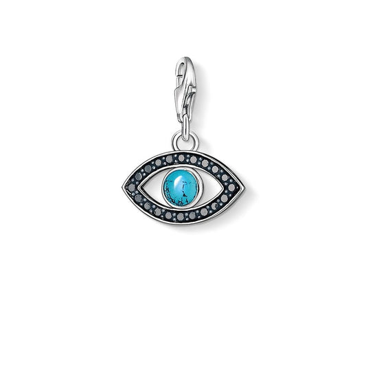 Thomas Sabo Sterling Silver Nazars Eye charm Ref 1053-405-17
