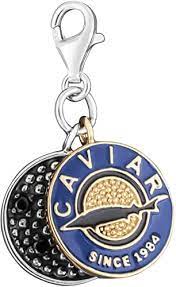 Thomas Sabo Sterling Silver Caviar charm Ref 1107-565-7