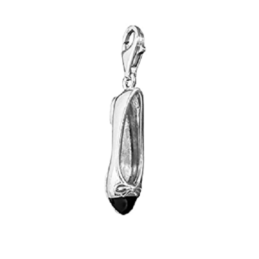 Thomas Sabo Sterling silver Ballerina slipper pendant charm ref T0120 007 11