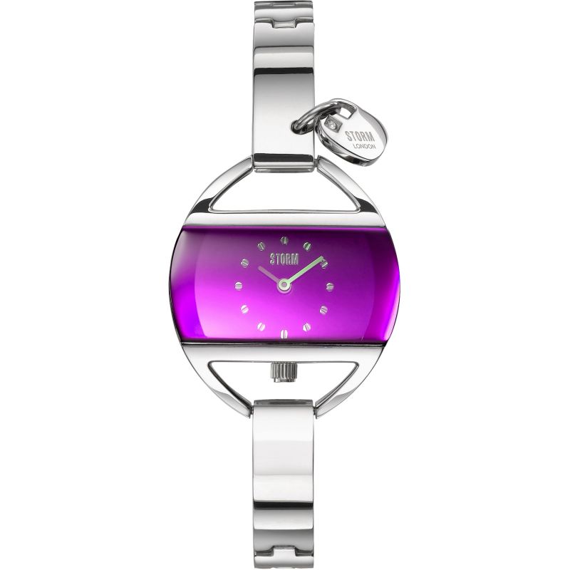 Storm Ladies Temptress Charm Lazer Purple bracelet watch 47013/P S