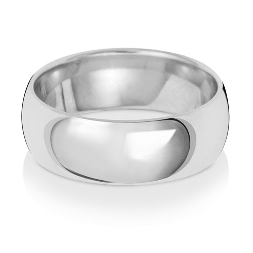7MM Traditional Court Wedding Ring